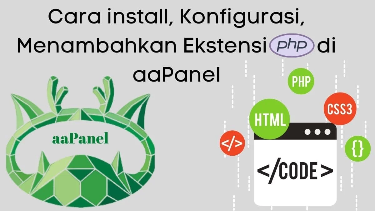Cara install, Konfigurasi, Menambahkan Ekstensi PHP di aaPanel
