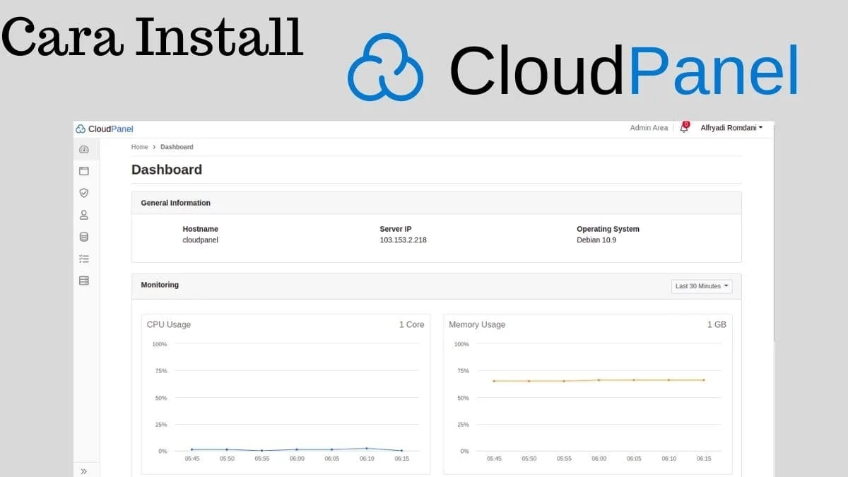 Cara Mudah Install Cloudpanel di Debian 10, Hanya Butuh 60 detik!